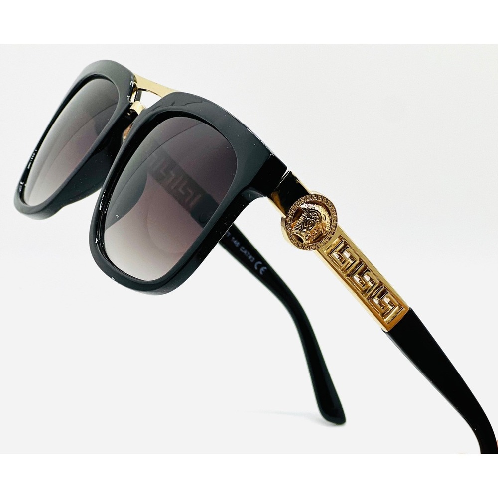 Modern Sunglasses Rectangular Bold Shape Eyewear … - image 4